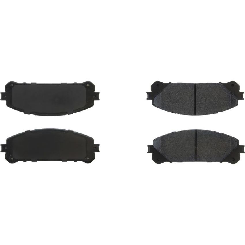 CENTRIC PARTS 106.13240 Posi Quiet Extended Wear Brake Pads with Shims and Hardware