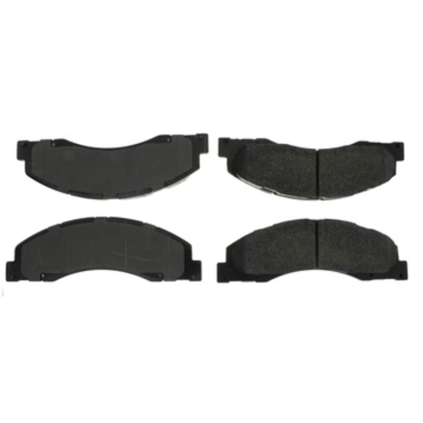 CENTRIC PARTS 106.13280 Posi Quiet Extended Wear Brake Pads with Shims and Hardware