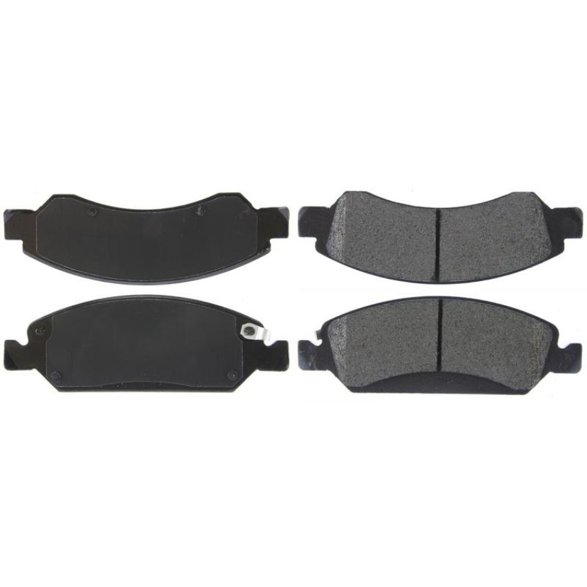 CENTRIC PARTS 106.13630 Posi Quiet Extended Wear Brake Pads with Shims and Hardware