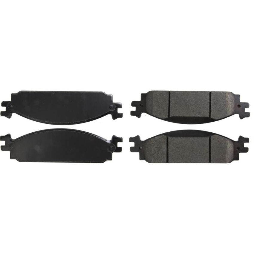 CENTRIC PARTS 106.13760 Posi Quiet Extended Wear Brake Pads with Shims and Hardware