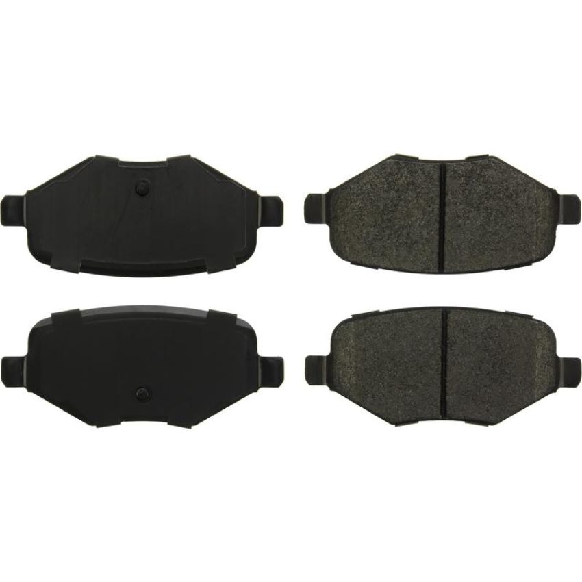 CENTRIC PARTS 106.13770 Posi Quiet Extended Wear Brake Pads with Shims and Hardware
