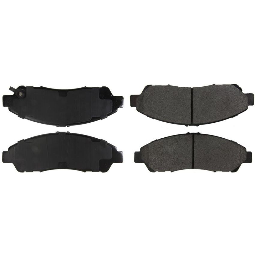 CENTRIC PARTS 106.13780 Posi Quiet Extended Wear Brake Pads with Shims and Hardware