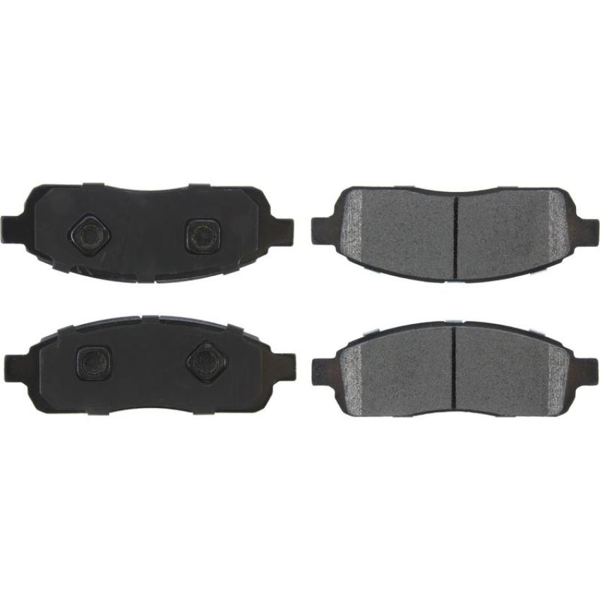 CENTRIC PARTS 106.13920 Posi Quiet Extended Wear Brake Pads with Shims and Hardware
