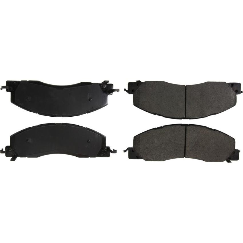 CENTRIC PARTS 106.13990 Posi Quiet Extended Wear Brake Pads with Shims and Hardware