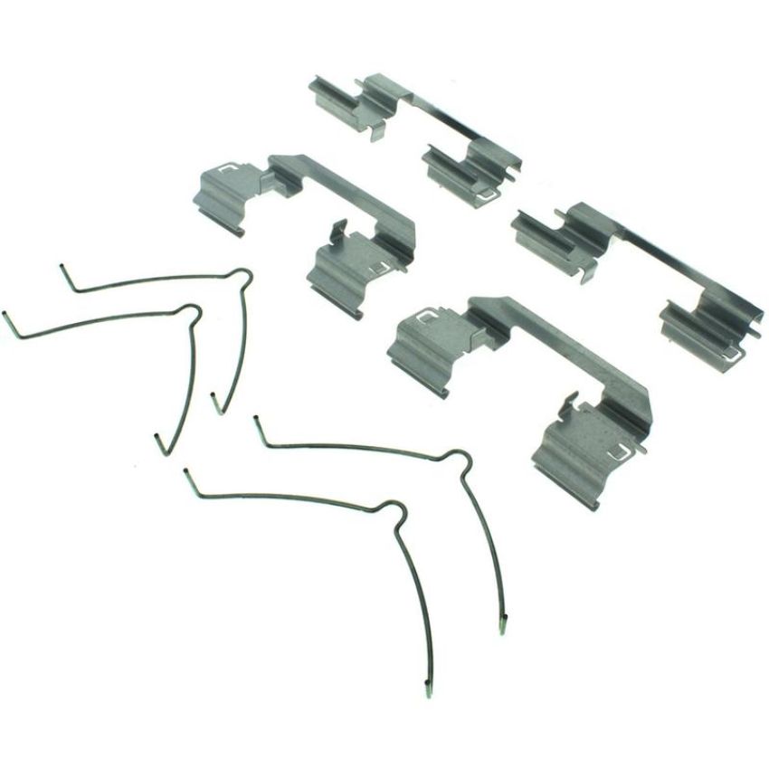 CENTRIC PARTS 106.14010 Posi Quiet Extended Wear Brake Pads with Shims and Hardware