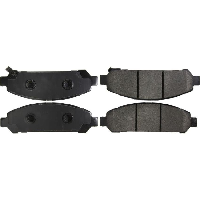 CENTRIC PARTS 106.14010 Posi Quiet Extended Wear Brake Pads with Shims and Hardware