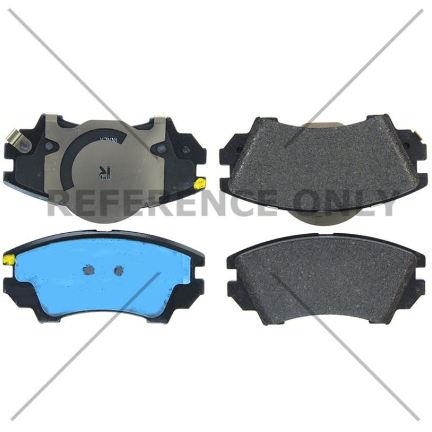 CENTRIC PARTS 106.14040 Posi Quiet Extended Wear Brake Pads with Shims and Hardware