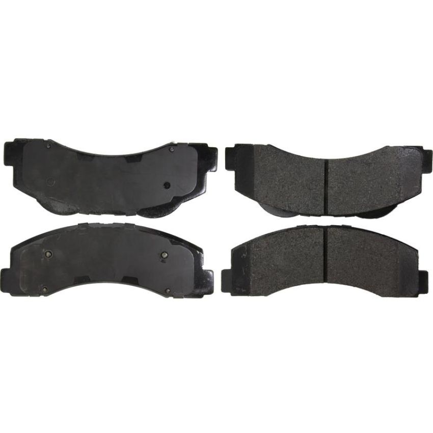 CENTRIC PARTS 106.14140 Posi Quiet Extended Wear Brake Pads with Shims and Hardware