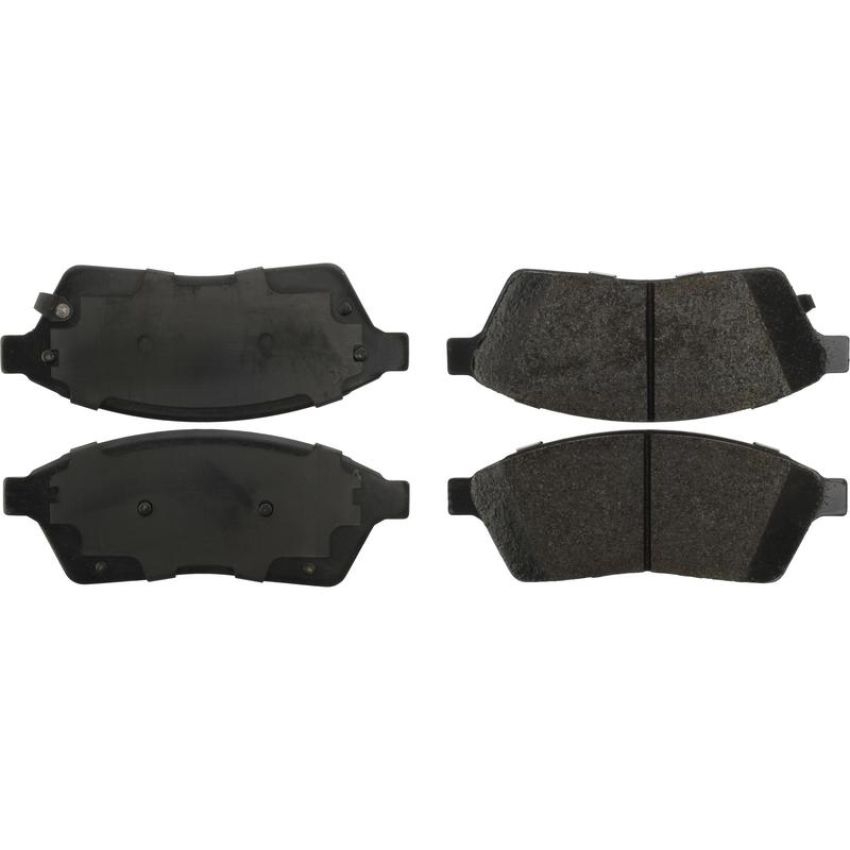 CENTRIC PARTS 106.14220 Posi Quiet Extended Wear Brake Pads with Shims and Hardware