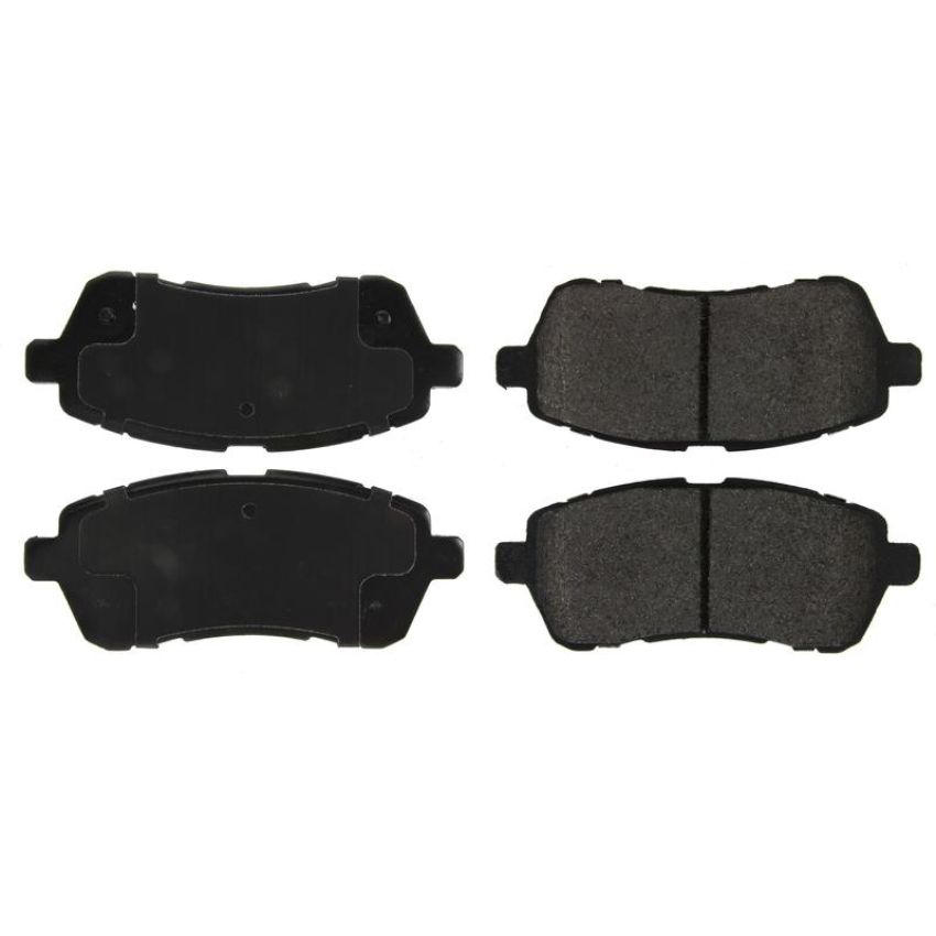 CENTRIC PARTS 106.14540 Posi Quiet Extended Wear Brake Pads with Shims and Hardware