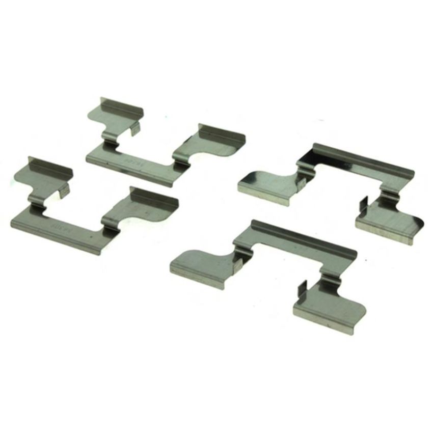 CENTRIC PARTS 106.14650 Posi Quiet Extended Wear Brake Pads with Shims and Hardware