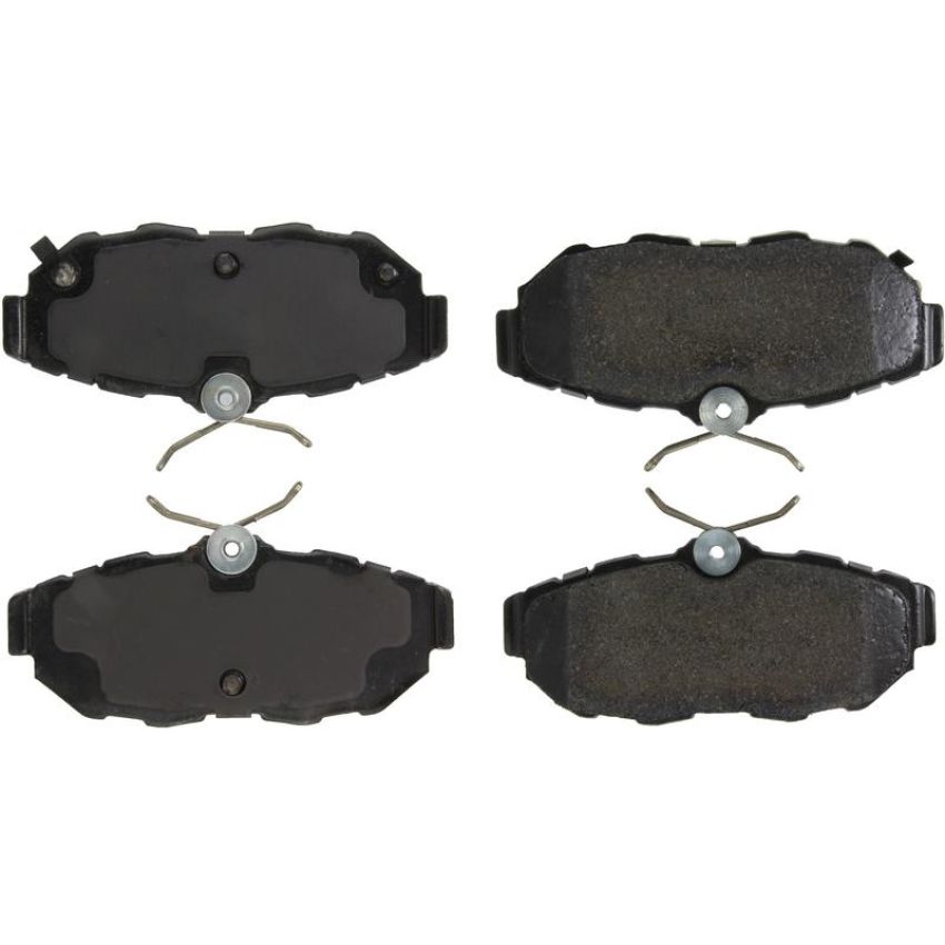 CENTRIC PARTS 106.14650 Posi Quiet Extended Wear Brake Pads with Shims and Hardware