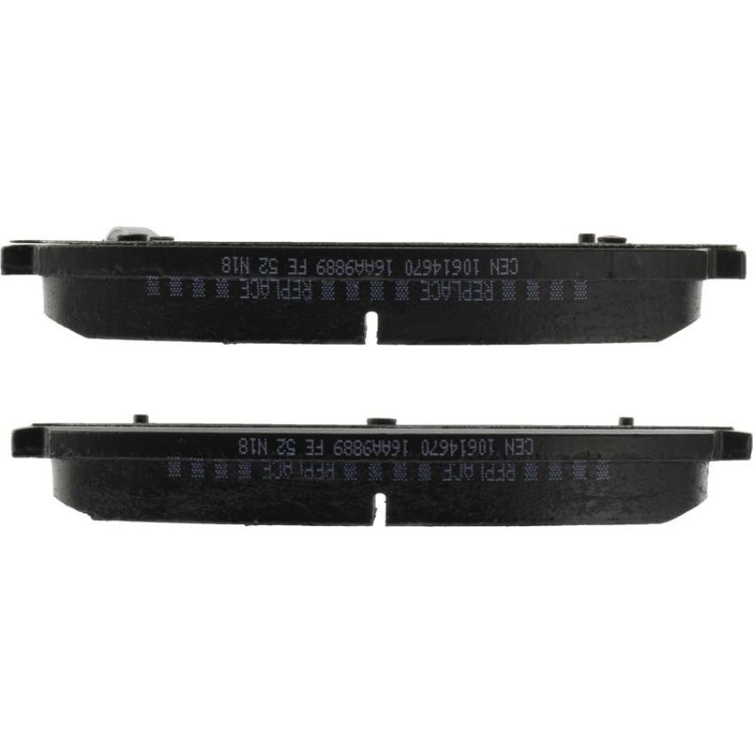 CENTRIC PARTS 106.14670 Posi Quiet Extended Wear Brake Pads with Shims and Hardware