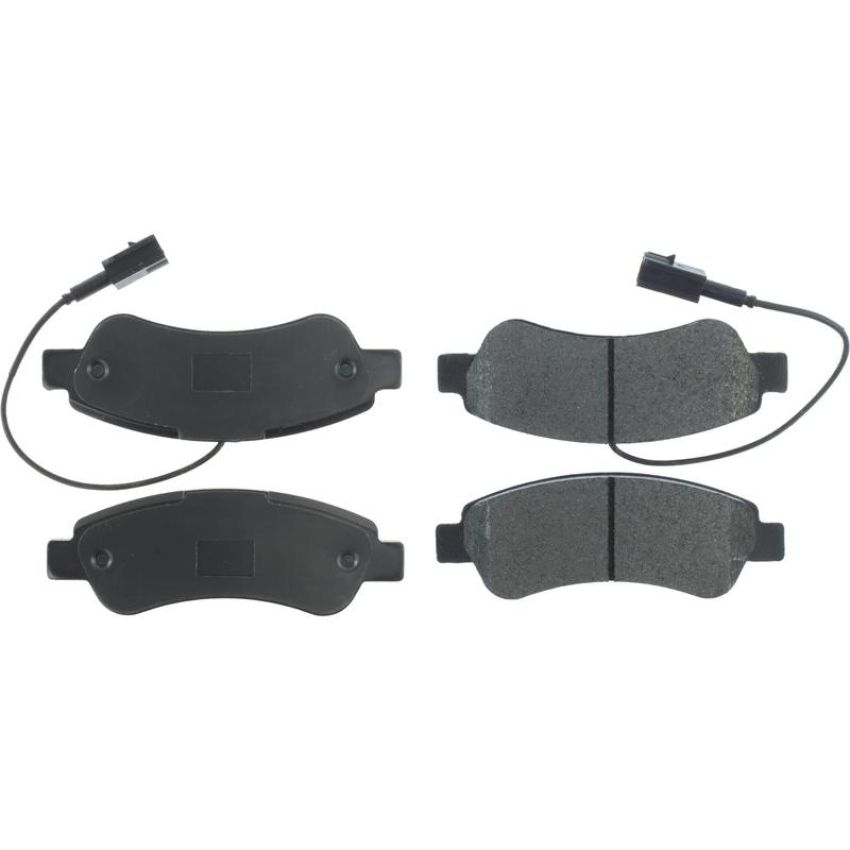 CENTRIC PARTS 106.14901 Posi Quiet Extended Wear Brake Pads with Shims
