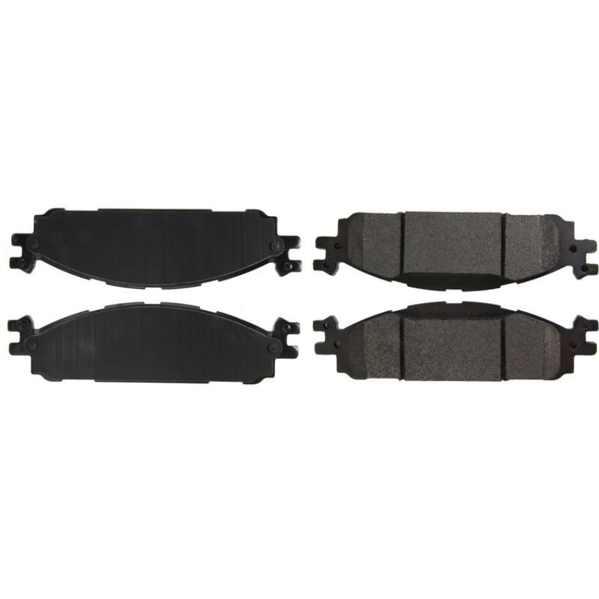 CENTRIC PARTS 106.15080 Posi Quiet Extended Wear Brake Pads with Shims and Hardware