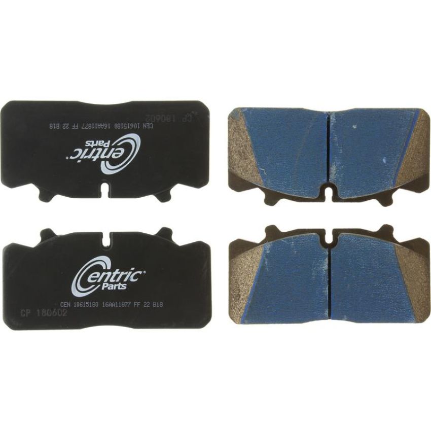 CENTRIC PARTS 106.15180 Posi Quiet Heavy Duty 23K Pad Air Disc Wabco Pan 17