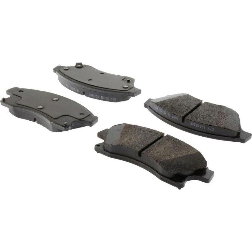 CENTRIC PARTS 106.15220 Posi Quiet Extended Wear Brake Pads with Shims and Hardware