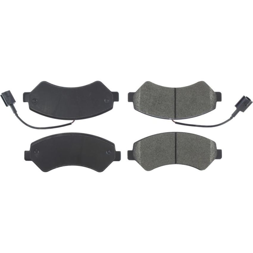 CENTRIC PARTS 106.15401 Posi Quiet Extended Wear Brake Pads with Shims and Hardware