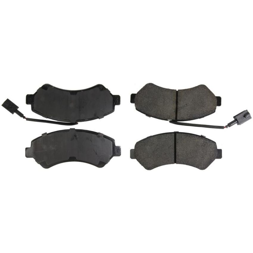 CENTRIC PARTS 106.15402 Posi Quiet Extended Wear Brake Pads with Shims and Hardware