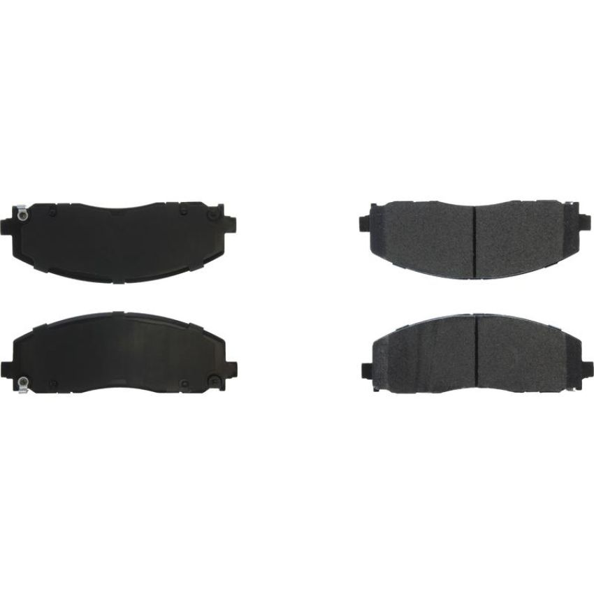 CENTRIC PARTS 106.15890 Posi Quiet Extended Wear Brake Pads with Shims and Hardware