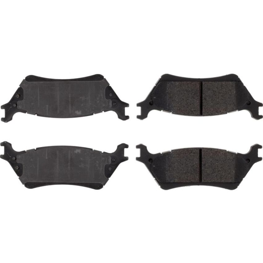 CENTRIC PARTS 106.16020 Posi Quiet Extended Wear Brake Pads with Shims and Hardware