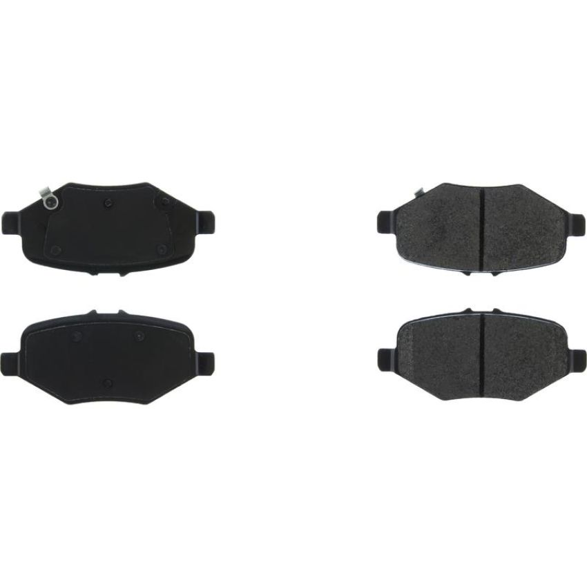 CENTRIC PARTS 106.16120 Posi Quiet Extended Wear Brake Pads with Shims and Hardware