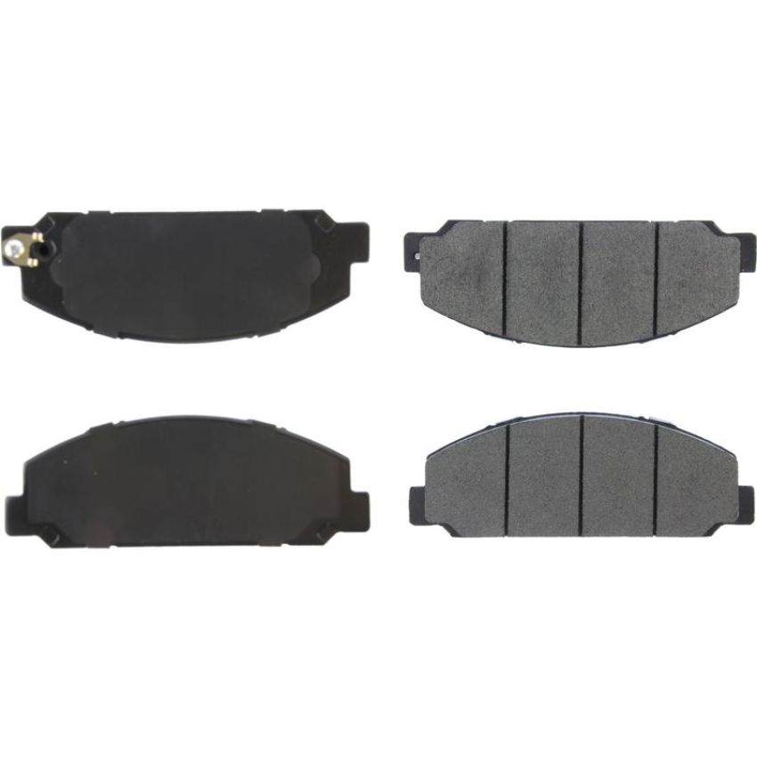 CENTRIC PARTS 106.16830 Posi Quiet Extended Wear Brake Pads with Shims and Hardware