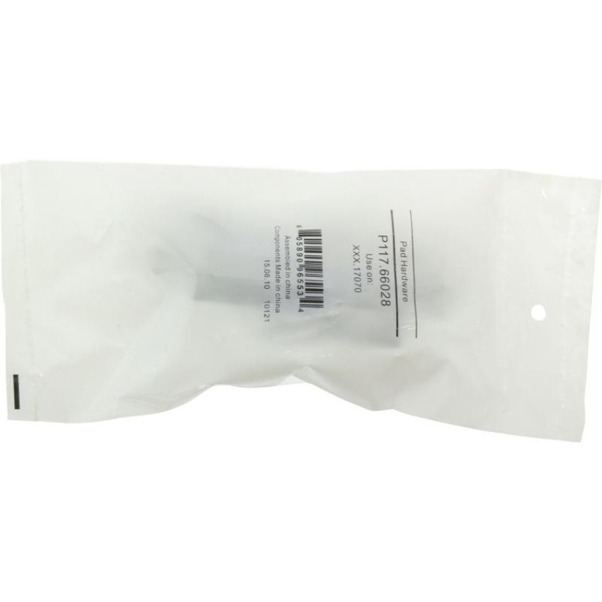 CENTRIC PARTS 106.17070 Posi Quiet Extended Wear Brake Pads with Shims and Hardware