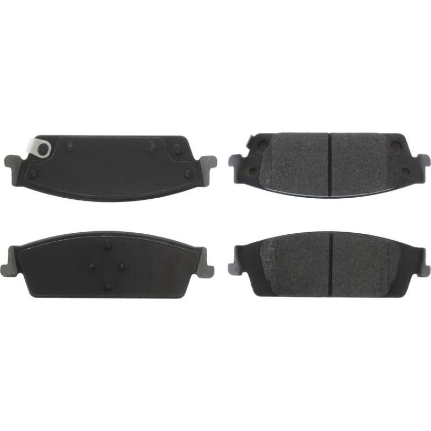 CENTRIC PARTS 106.17070 Posi Quiet Extended Wear Brake Pads with Shims and Hardware