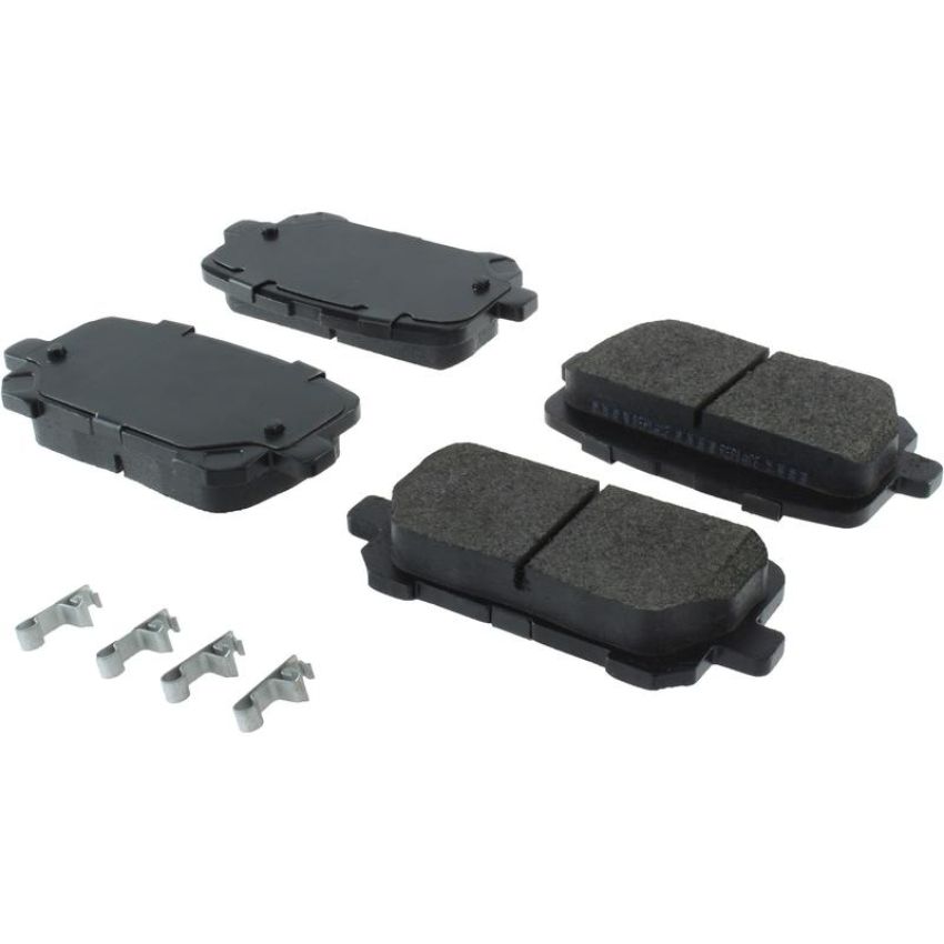 CENTRIC PARTS 106.17660 Posi Quiet Extended Wear Brake Pads with Shims and Hardware