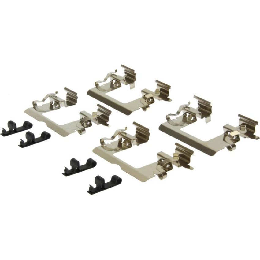 CENTRIC PARTS 106.17660 Posi Quiet Extended Wear Brake Pads with Shims and Hardware