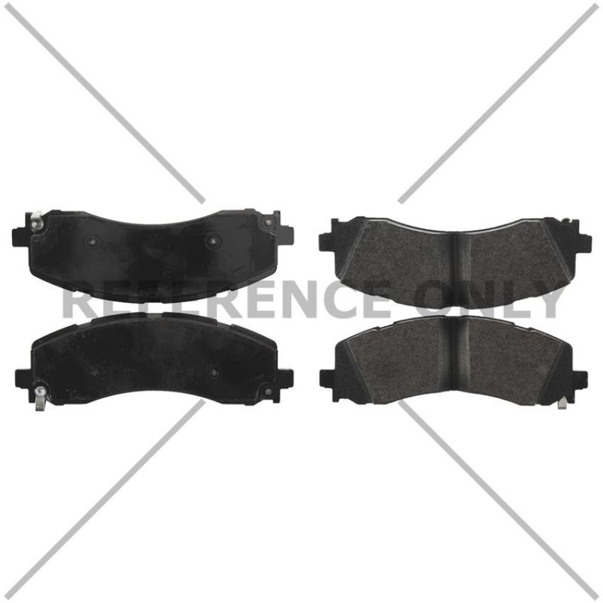 CENTRIC PARTS 106.60910 Posi Quiet Extended Wear Brake Pads with Shims and Hardware