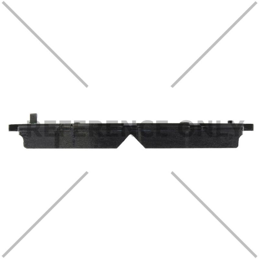 CENTRIC PARTS 106.61070 Posi Quiet Extended Wear Brake Pads with Shims and Hardware
