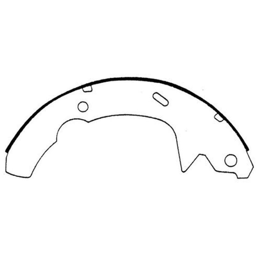 CENTRIC PARTS 110.05990 C-Tek Brake Shoes