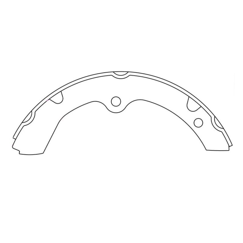 CENTRIC PARTS 110.10570 C-Tek Brake Shoes