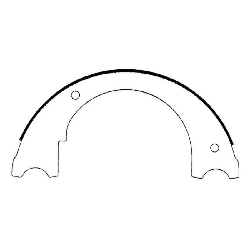 CENTRIC PARTS 111.06460 Centric Premium Parking Brake Shoes