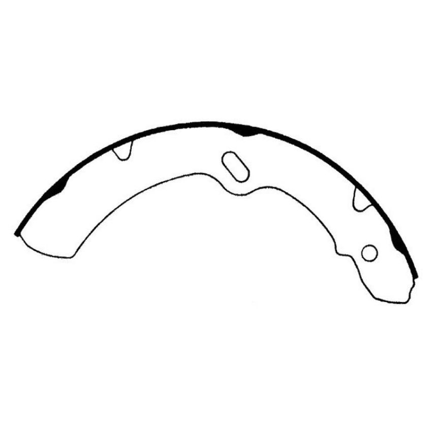 CENTRIC PARTS 111.06800 Centric Premium Brake Shoes