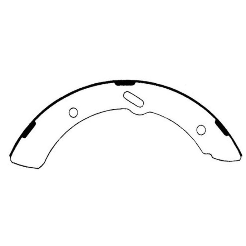 CENTRIC PARTS 111.06820 Centric Premium Brake Shoes
