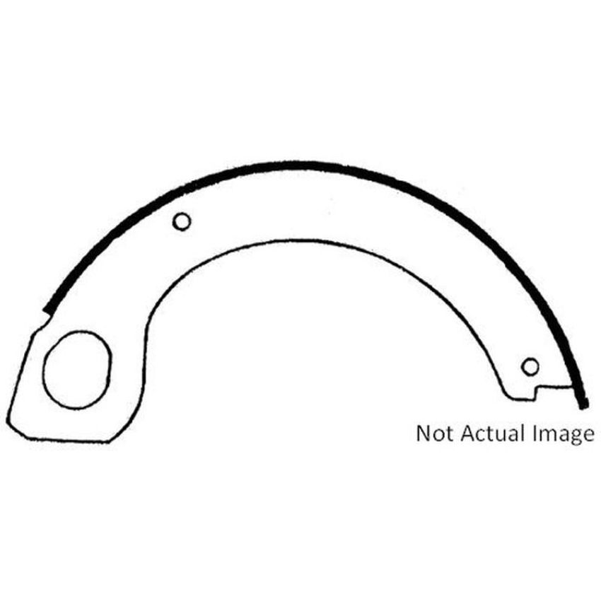 CENTRIC PARTS 111.06920 Centric Premium Parking Brake Shoes