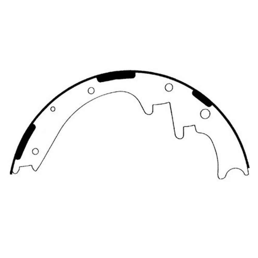 CENTRIC PARTS 111.07050 Centric Premium Brake Shoes