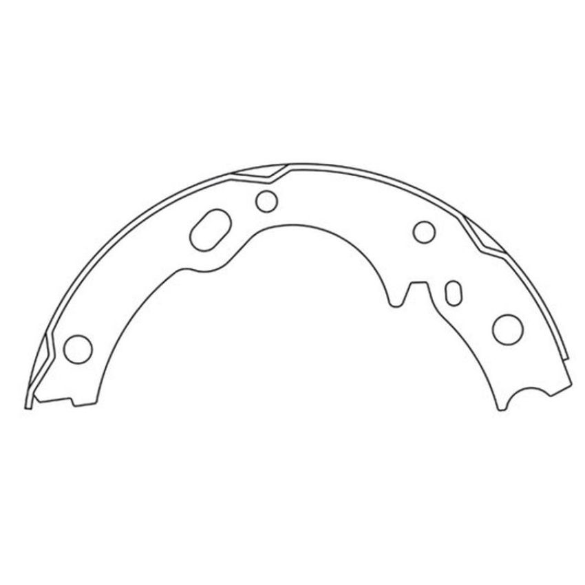 CENTRIC PARTS 111.07330 Centric Premium Parking Brake Shoes