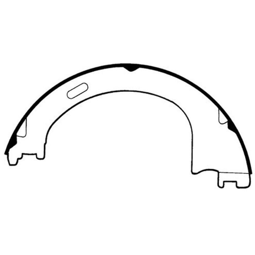 CENTRIC PARTS 111.07520 Centric Premium Parking Brake Shoes