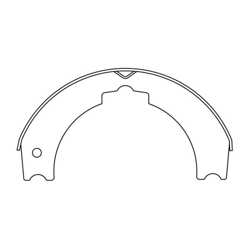 CENTRIC PARTS 111.08420 Centric Premium Parking Brake Shoes