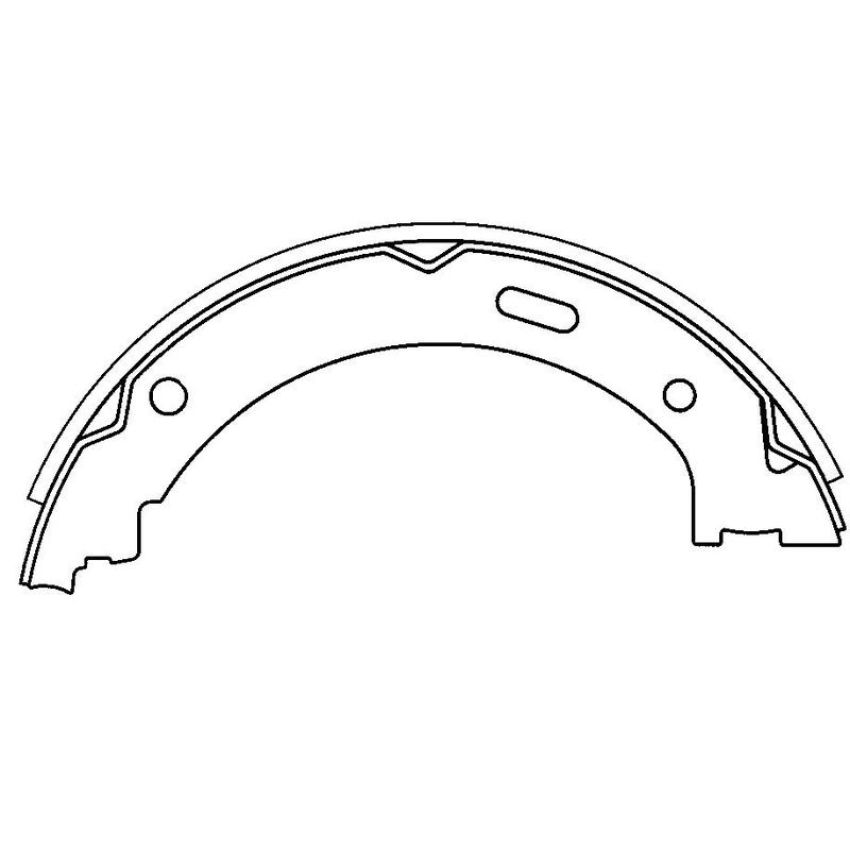 CENTRIC PARTS 111.08430 Centric Premium Parking Brake Shoes