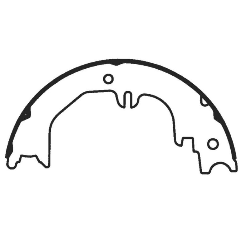 CENTRIC PARTS 111.08440 Centric Premium Parking Brake Shoes