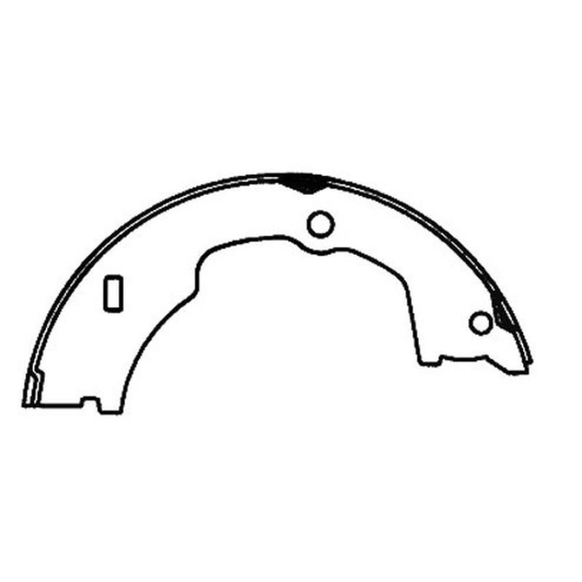 CENTRIC PARTS 111.08470 Centric Premium Parking Brake Shoes