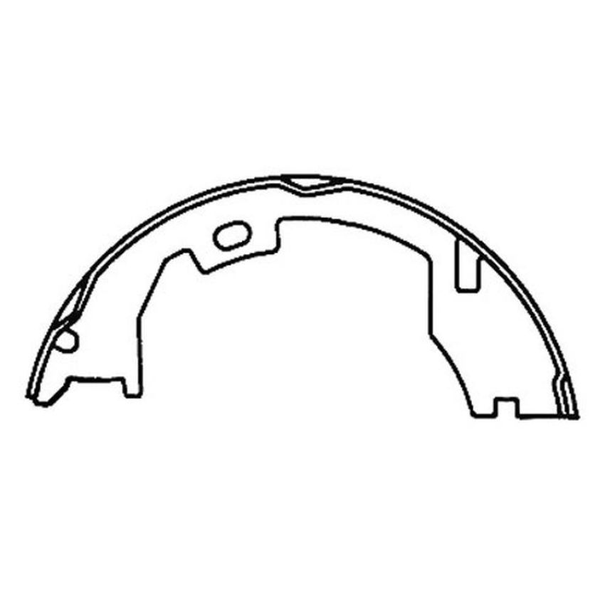 CENTRIC PARTS 111.08540 Centric Premium Parking Brake Shoes