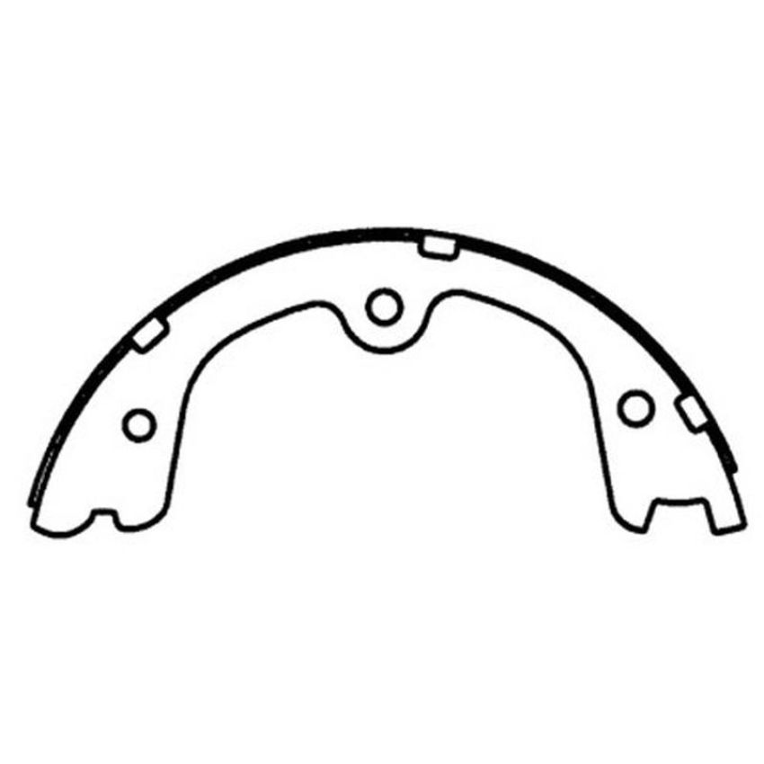 CENTRIC PARTS 111.08690 Centric Premium Parking Brake Shoes