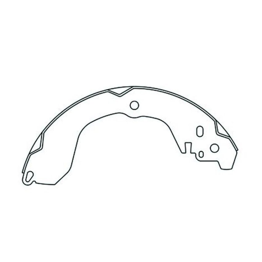 CENTRIC PARTS 111.09190 Centric Premium Brake Shoes