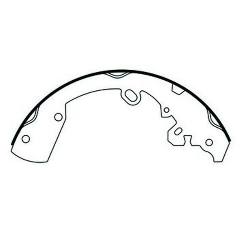 CENTRIC PARTS 111.09220 Centric Premium Brake Shoes